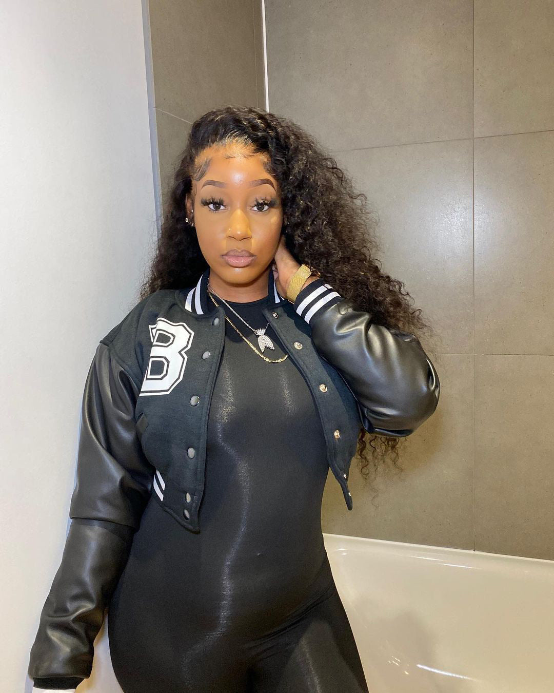 Lets Play Ball Crop Jacket - LivingLuxuryBoutique