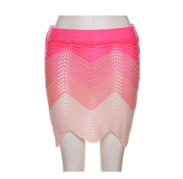 Multi-Color Slim-Fit Hip  Crochet Set