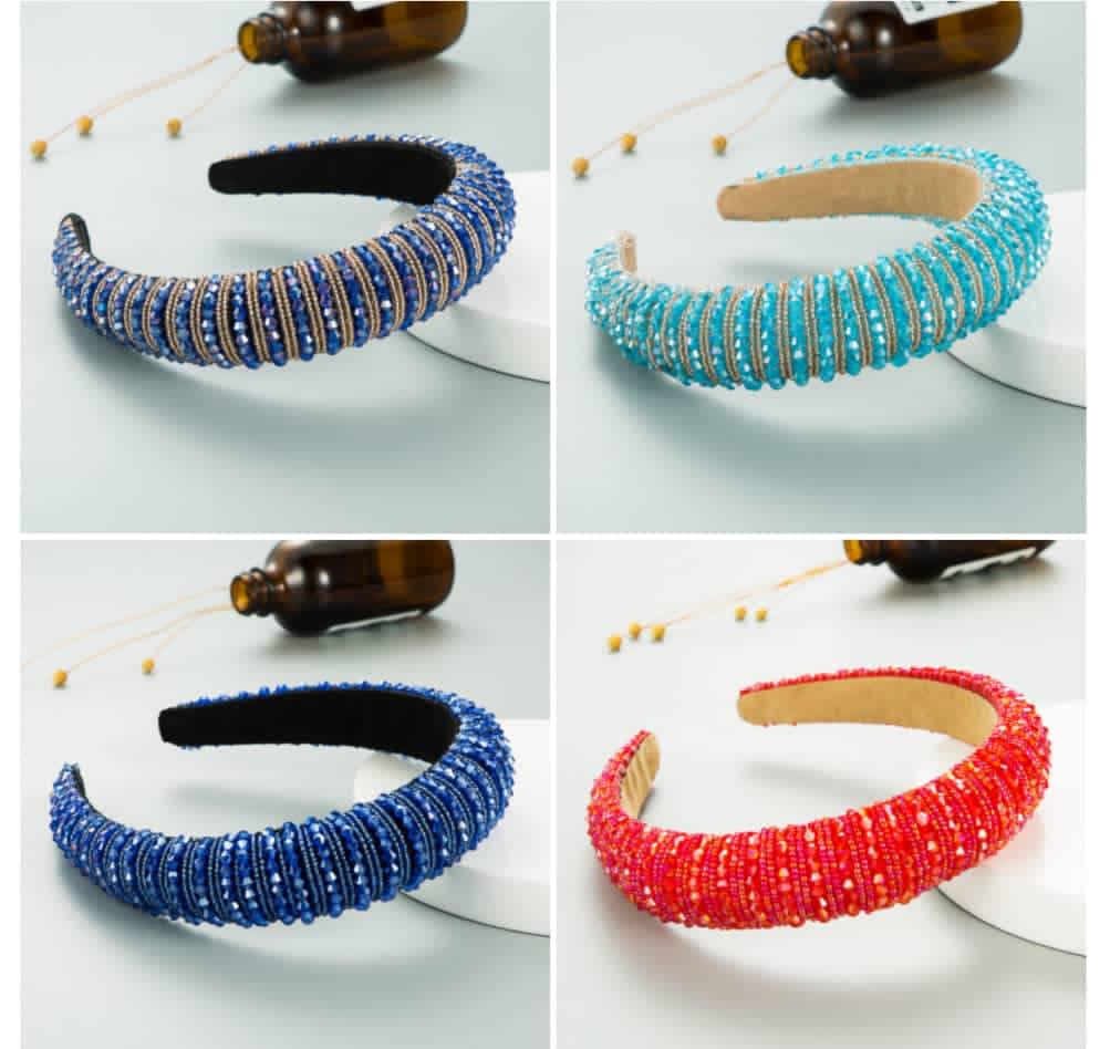 Rhinestone Headband - LivingLuxuryBoutique