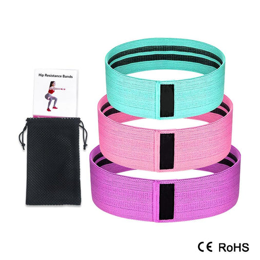 3PCS Unisex Booty Bands Set Non-slip - LivingLuxuryBoutique
